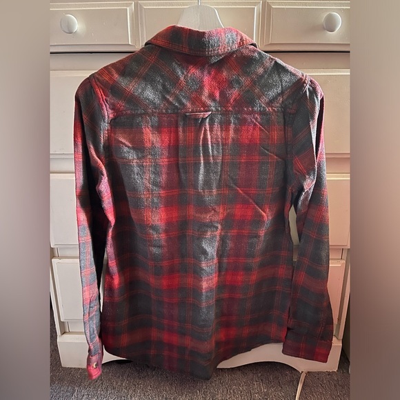 Roots Red & Grey Flannel Size XS - Picture 2 of 2
